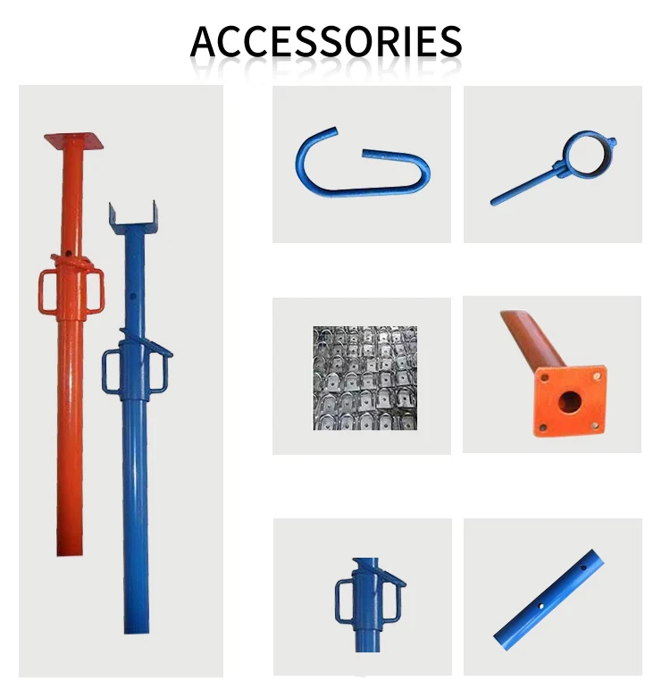 SONGMAO CE дешевая распродажа регулируемые строительные леса стальные подставки железный домкрат