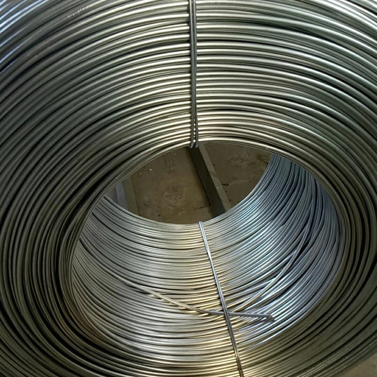 Zinc Coated Hot Dipped Gi Galvanised Wire Rod 0.3mm High Tensile High Carbon Galvanized Steel Wire Rod