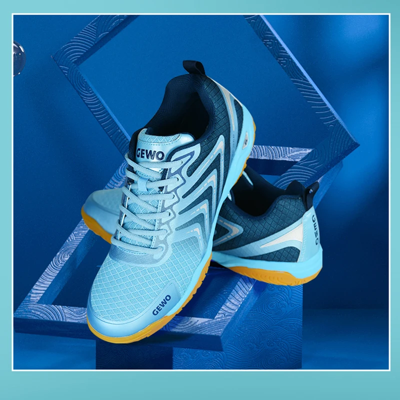 GEWO  new X04 non-slip wear-resistant breathable  professional training table tennis shoes