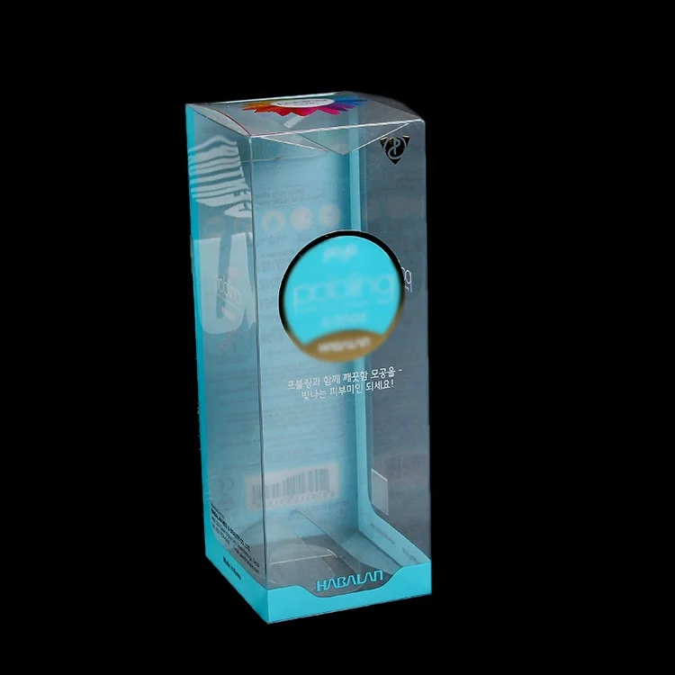 
Chinese manufacturer color printing design custom pet folding box 