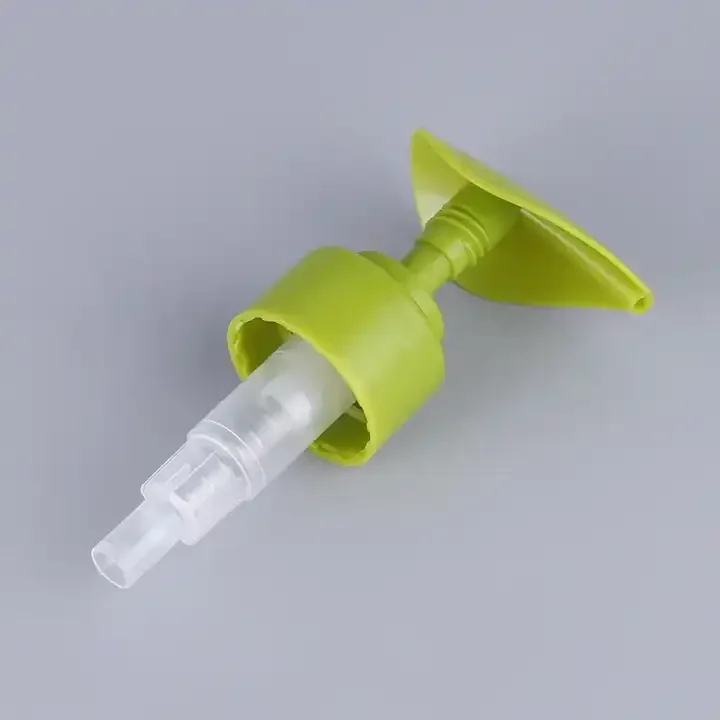 Wholesale Recyclable 28mm 28/410 Green  Lotion Screw Dispenser Treatment Pump For Shampoo Shower Gel Hand Sanitizer Toiletries