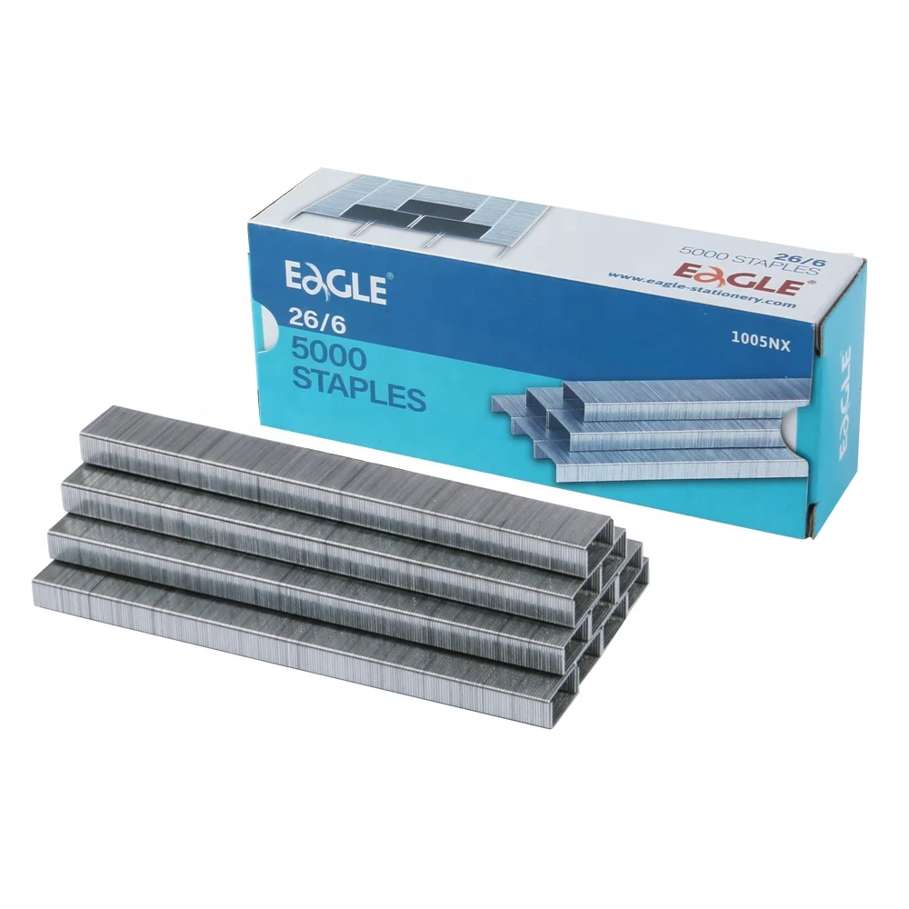  Скобы для офисных степлеров 5000 шт. размер 26/6 по низкой цене от производителя