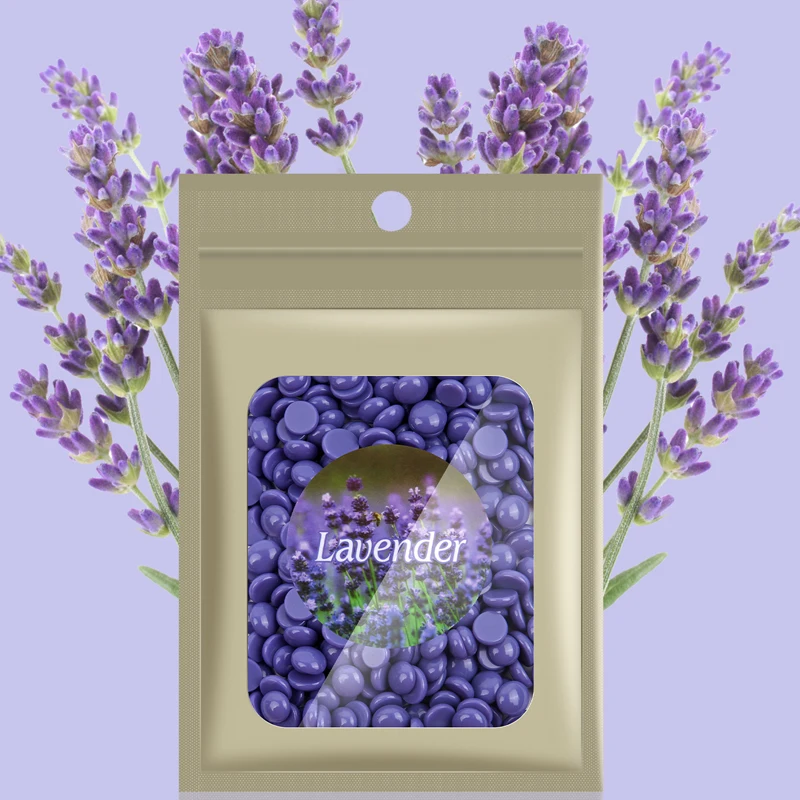 Wholesale painless fast facial hard wax beans hair removal pellet bikini body legs arm unisex hair removal wax