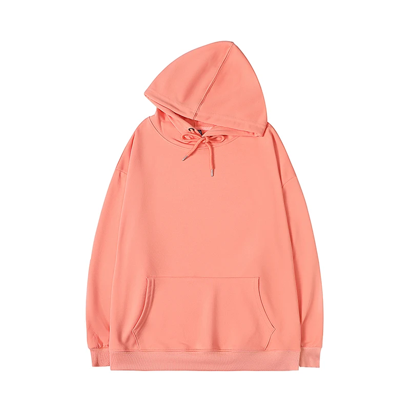 Autumn light imitation cotton hoodie draw rope hat large pocket for men and women