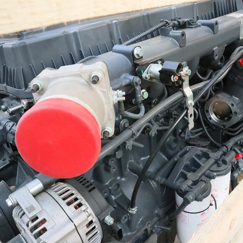 DC09 Complete Engine Assembly  air-cooled engine diesel engine D09C5-380E0  is  in industrial construction