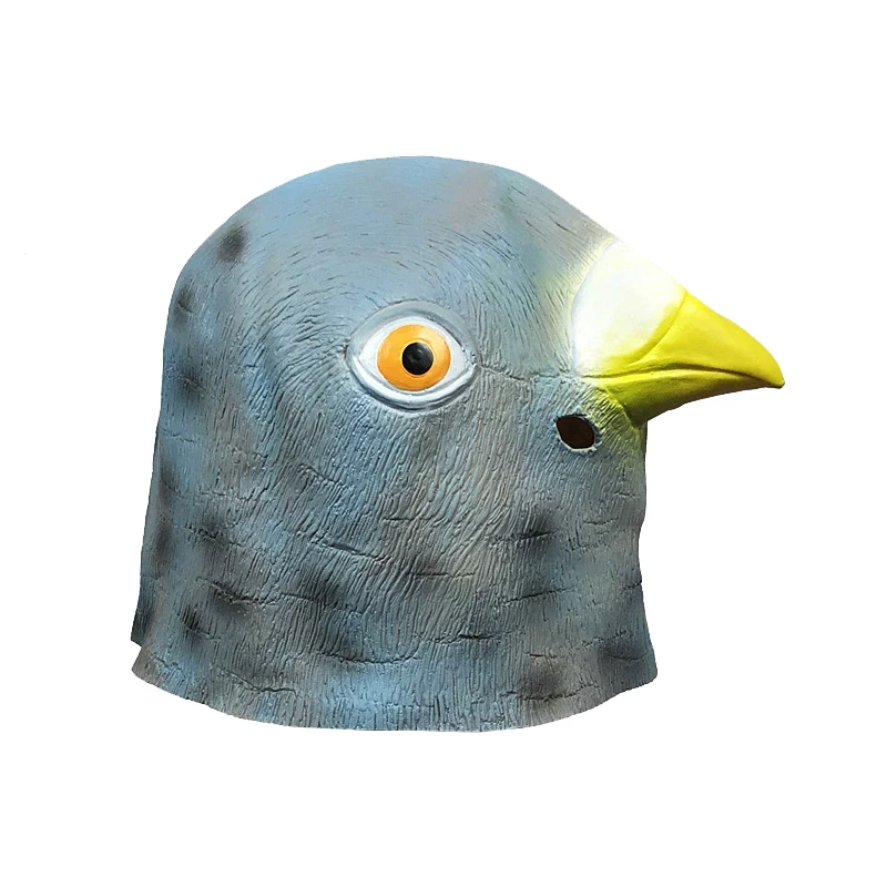 Full head pigeon mask  Animal Party Mask Costume Toys for Halloween Head mask Decorations