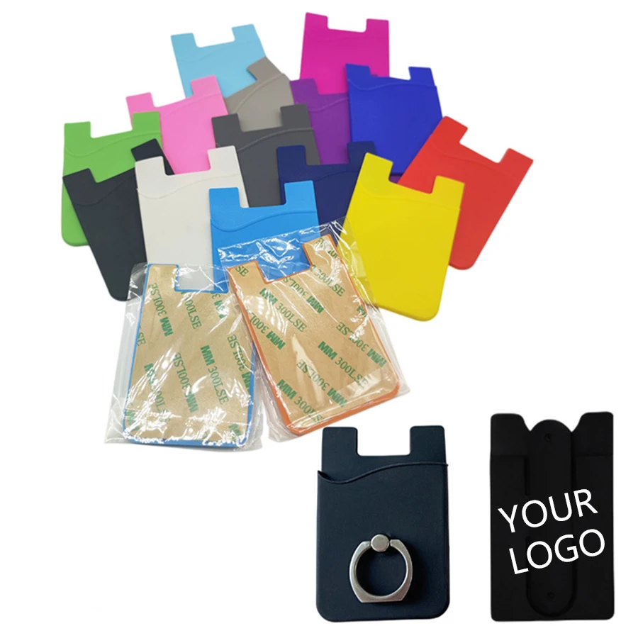 Силиконовый держатель для кредитных карт 3