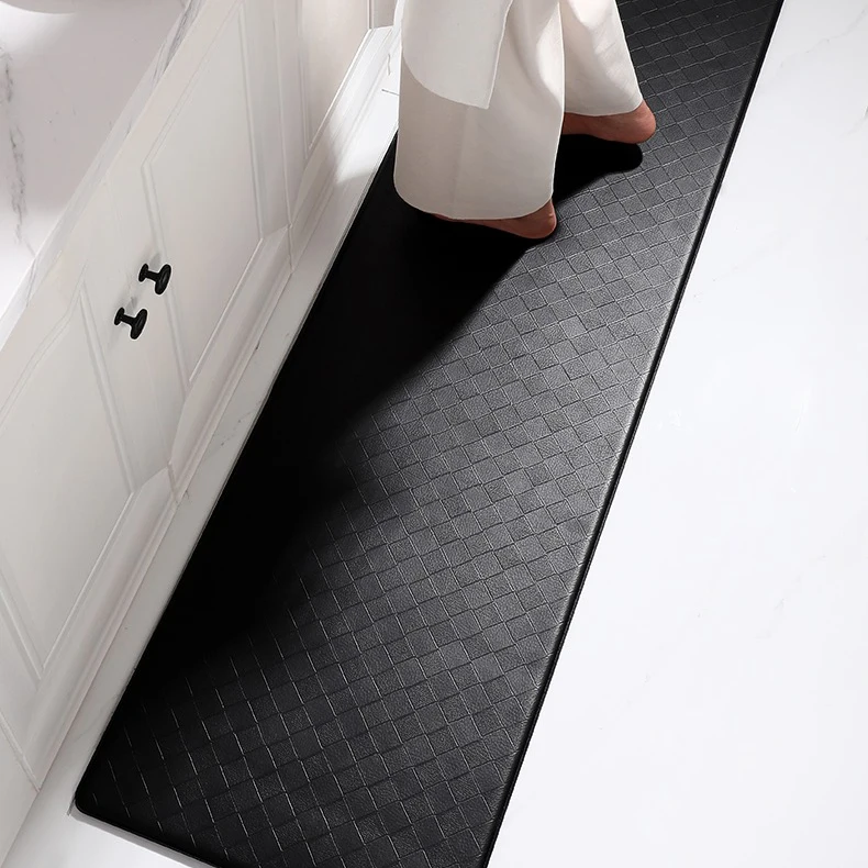 Oem High Quality Premium Pu Comfort Soft Vinyl Anti Fatigue Vintage Anti-slip Kitchen Floor Mat American