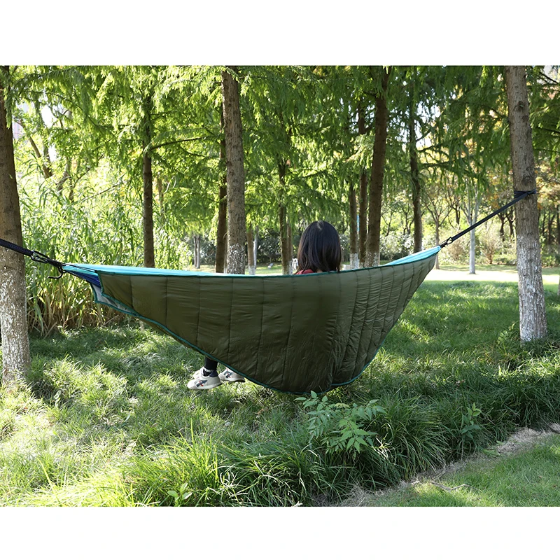 Туристический гамак KingGear утолщенная Ультралегкая теплая подстилка для кемпинга с защитой от