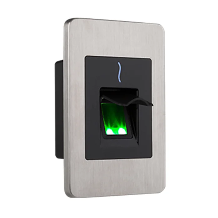 Водонепроницаемый подчиненный металлический биометрический считыватель отпечатков пальцев RS485 FR1500