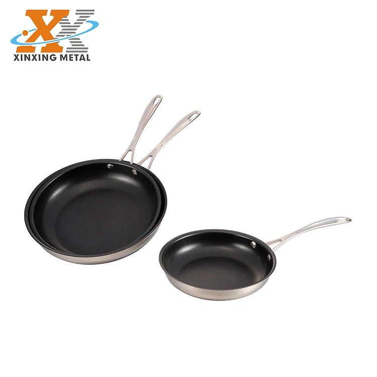 Hot Sell Superior Cooking Non Stick Stainless Steel Coating Fry Pan