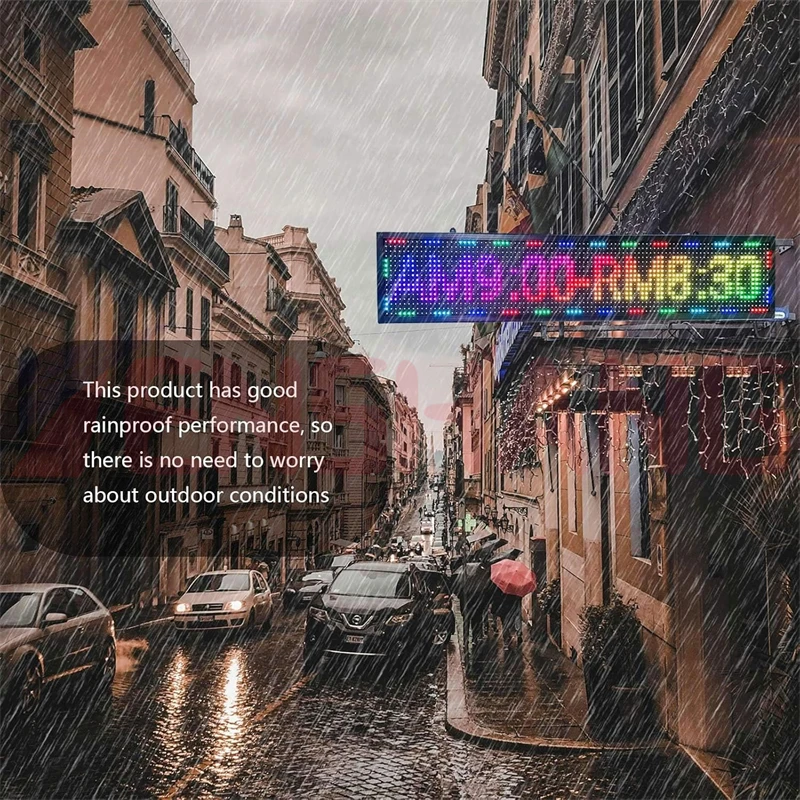 Customised 4k RGB Green Programmable Large Commercial Digital Advertising Module Outdoor Indoor Road Led Display Signage Rolling