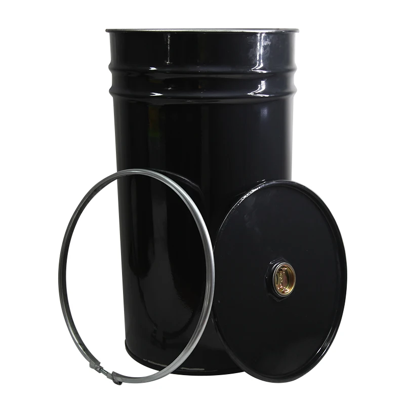 200L /210L food grade conical steel drum /55 gallon Inside lined open steel drum/Steel barrel for jam and honey