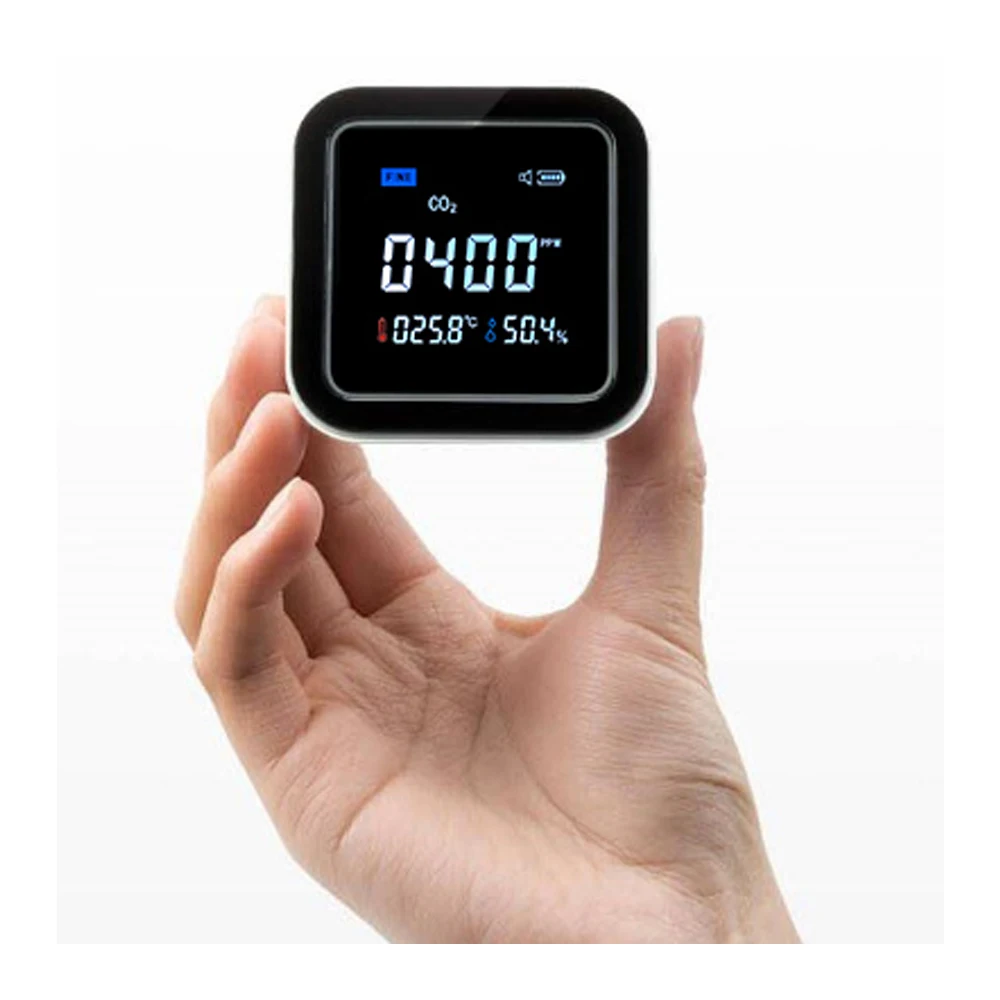 Лидер продаж 2021, USB-измеритель Co2, лазерный инфракрасный высококачественный датчик CO2, качество воздуха, комнатный детектор, настольный монитор co2