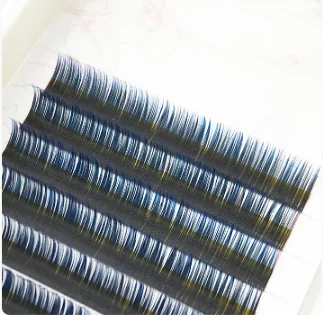 Factory Direct Sales individual gradient color lashes two tone mix color lash extension