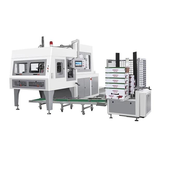 
RYZH-1600 Automatic Folder Gluer machine for Fruit Boxes 