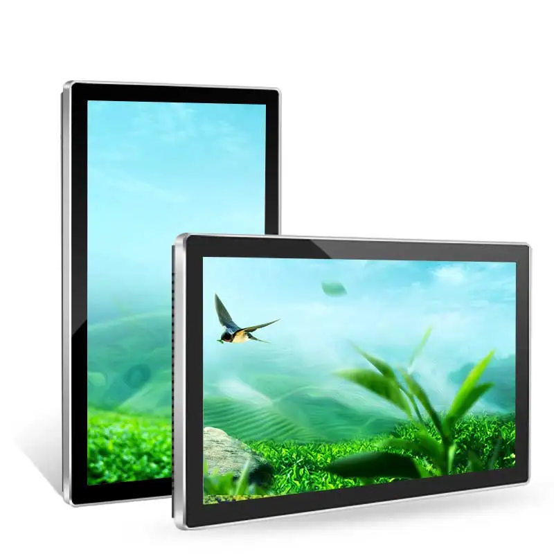 VETO Indoor 15 22 24 27 32 inches Smart Bus monitor board LCD Advertising Monitor for Public Transport