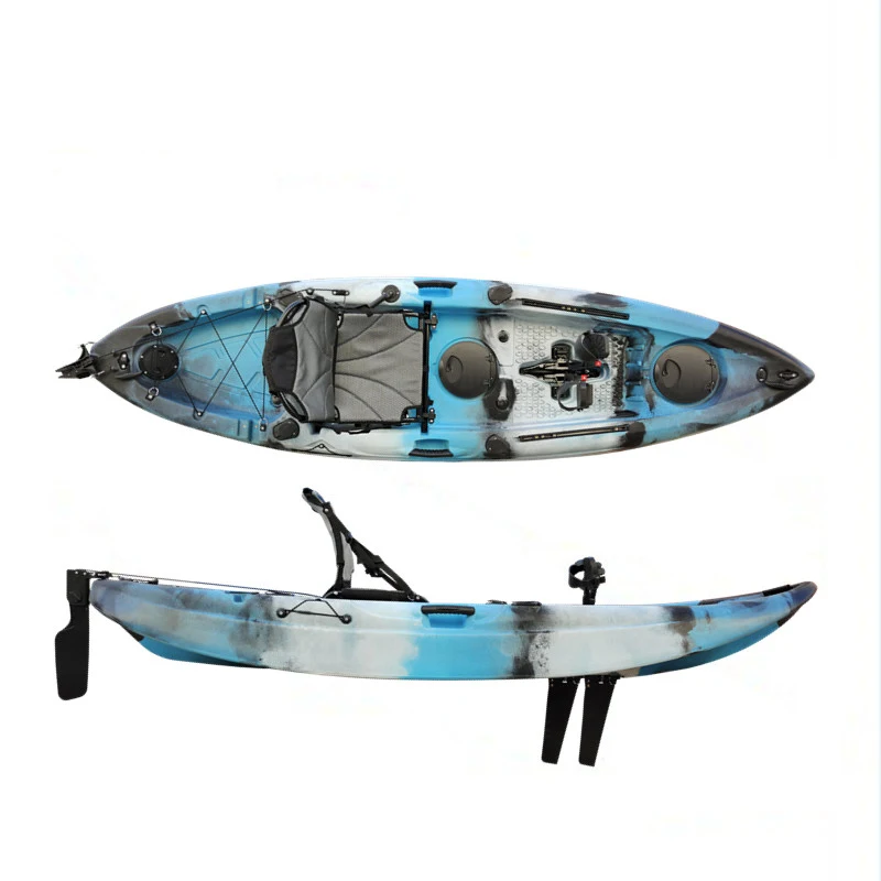 multiple colors fishing kayak recreation kayak complete cover single person easy take tandem