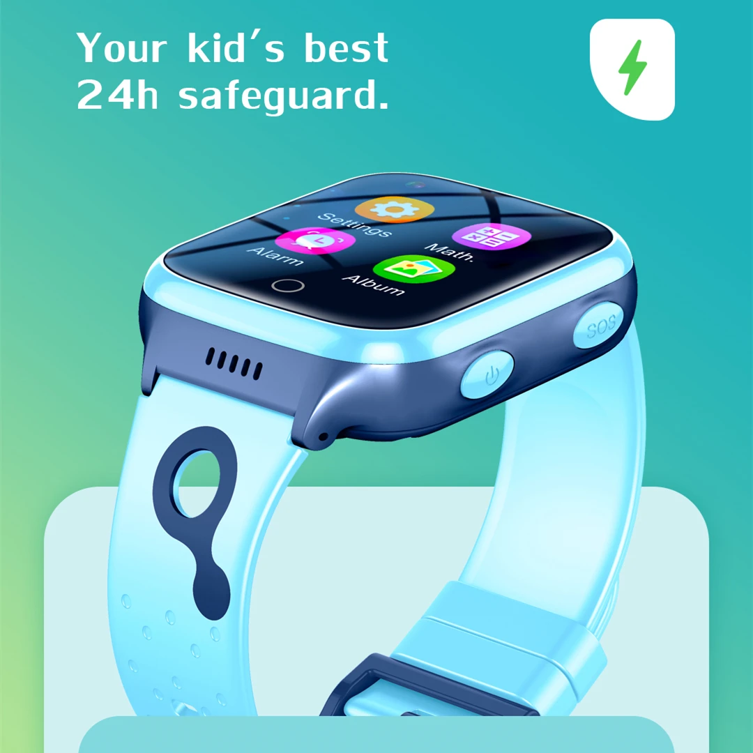 Amazon 2022 top seller 4G Kid Wearable Devices K9 Big Battery 1000 mAh Kids Smart watch 4G Video Call Tracker SOS GPS Tracker