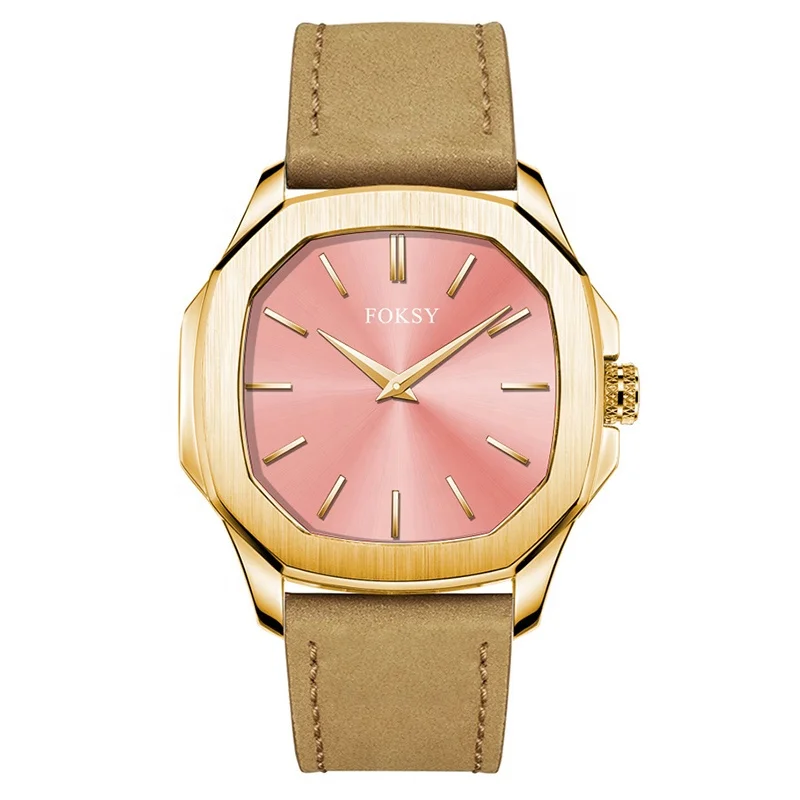 OEM Custom Your Brand Gold Luxury Fashion Waterproof Women Wholesale Lady Watch Custom Brand Wrist