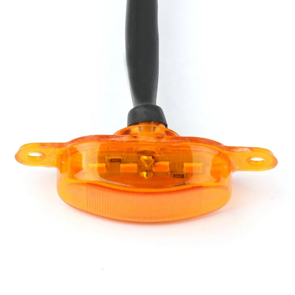 3pcs Amber light for 4x4 Pickup Truck F150 F250 F350 Raptor Dodge Ram Chevy Silverado Front Grille F-150 LED bumper light