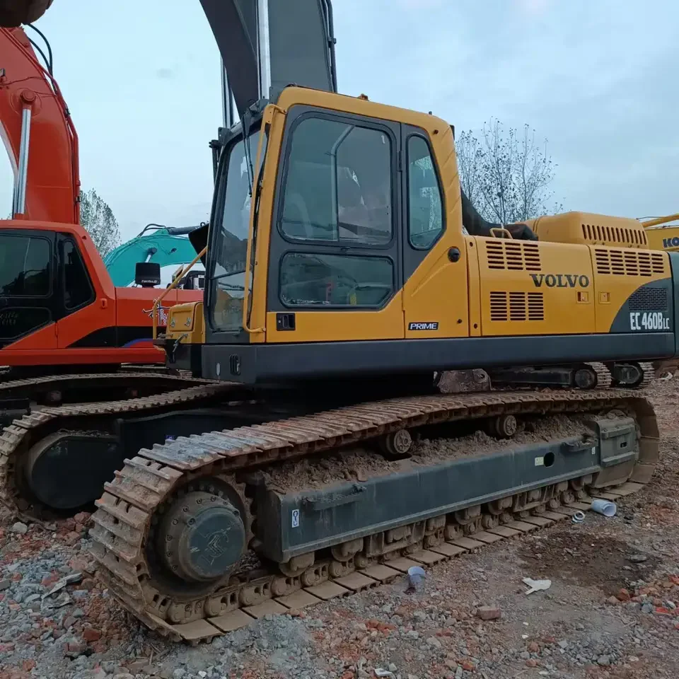 Used Volvo excavator EC460 large earthmoving work machinery ec460blc for sale