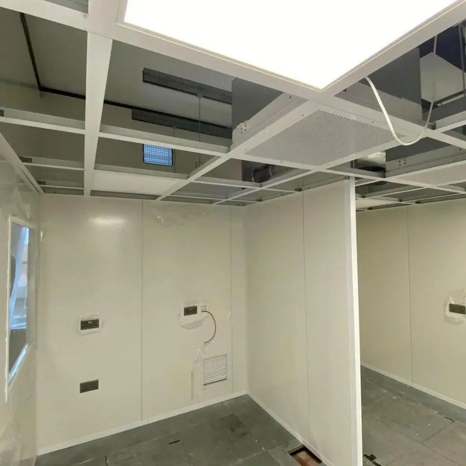 Лабораторная система очистки воздуха и комнаты ISO Cleanroom Reinraum модульная лабораторная комната