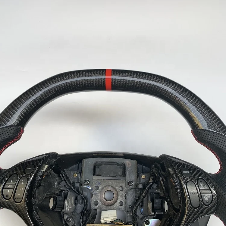 CCexcellent Real carbon fiber steering wheel For Acura ILX TL High Quality Custom Design