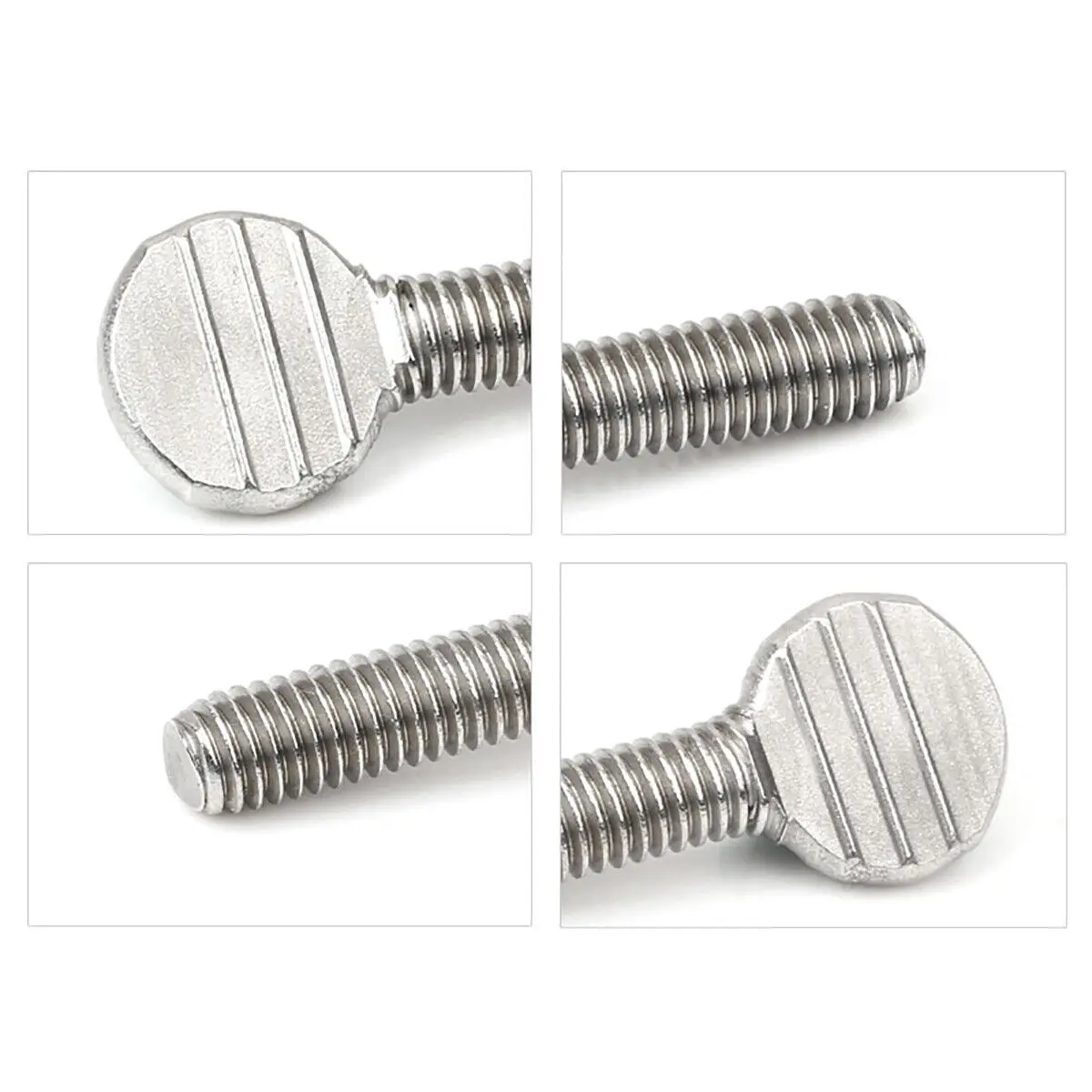 304 Stainless Steel flat head screw Spade Head Thumb Racket Screw