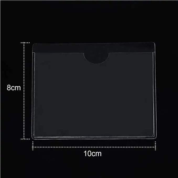 Прозрачный ПВХ держатель для парковочного удостоверения билетные нотки автомобиля ВАН КАРАВАН ветровое стекло