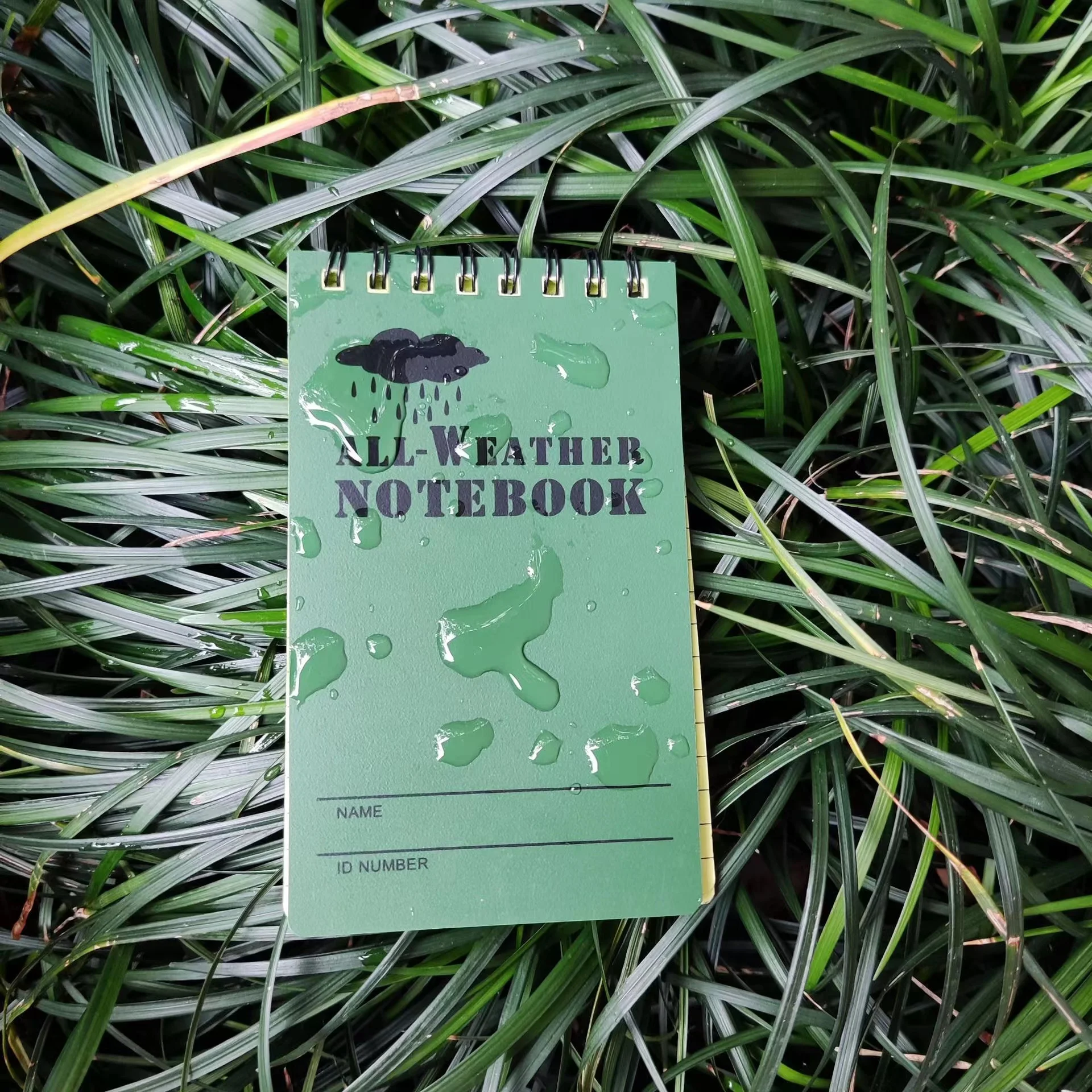 Waterproof Top-spiral notebook in the rain Customized Weather Notepad Waterproof Stone Paper Notebook Pocket Size