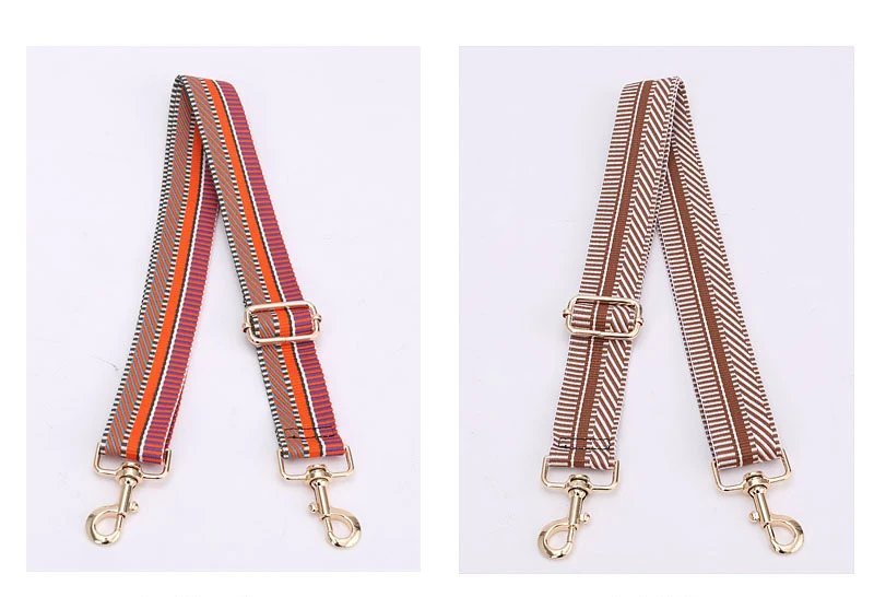 2021 high quality adjustable custom webbing bag strap replacement 3.8 handbag strap