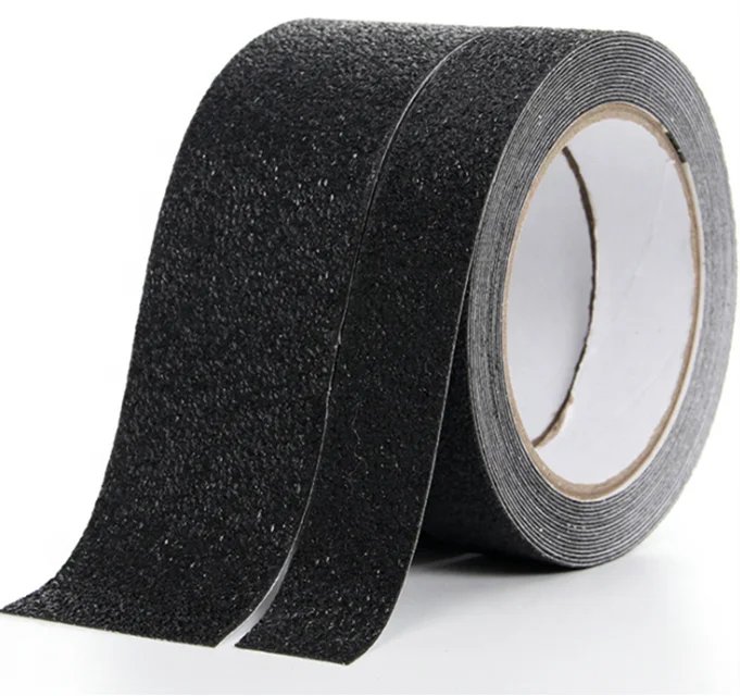 Black anti slip tape waterproof carpet non slip tape for kids stair floor