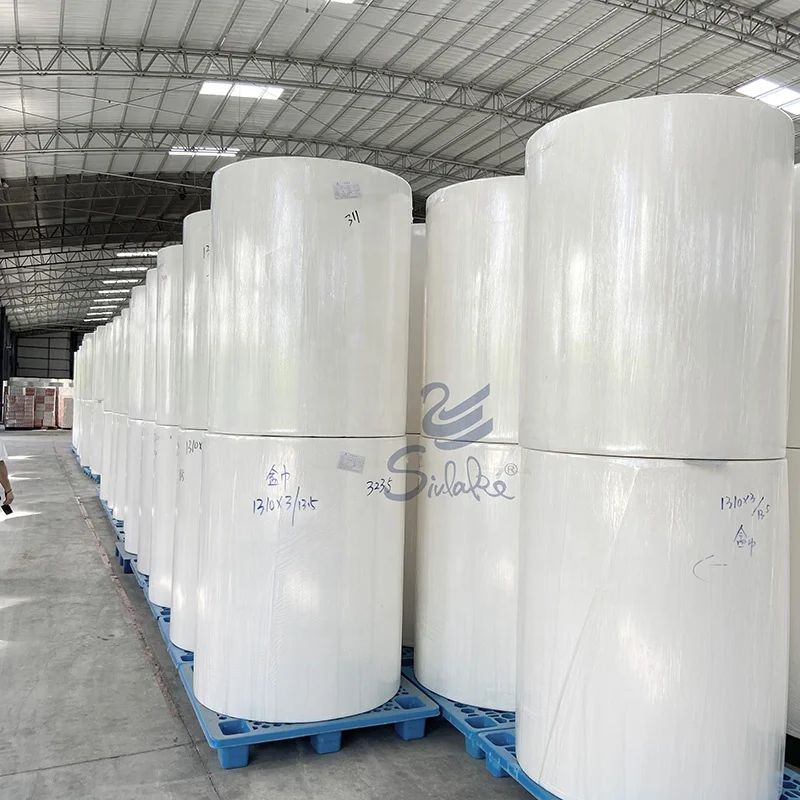 China factory 3 ply Virgin wood pulp toilet paper mother roll