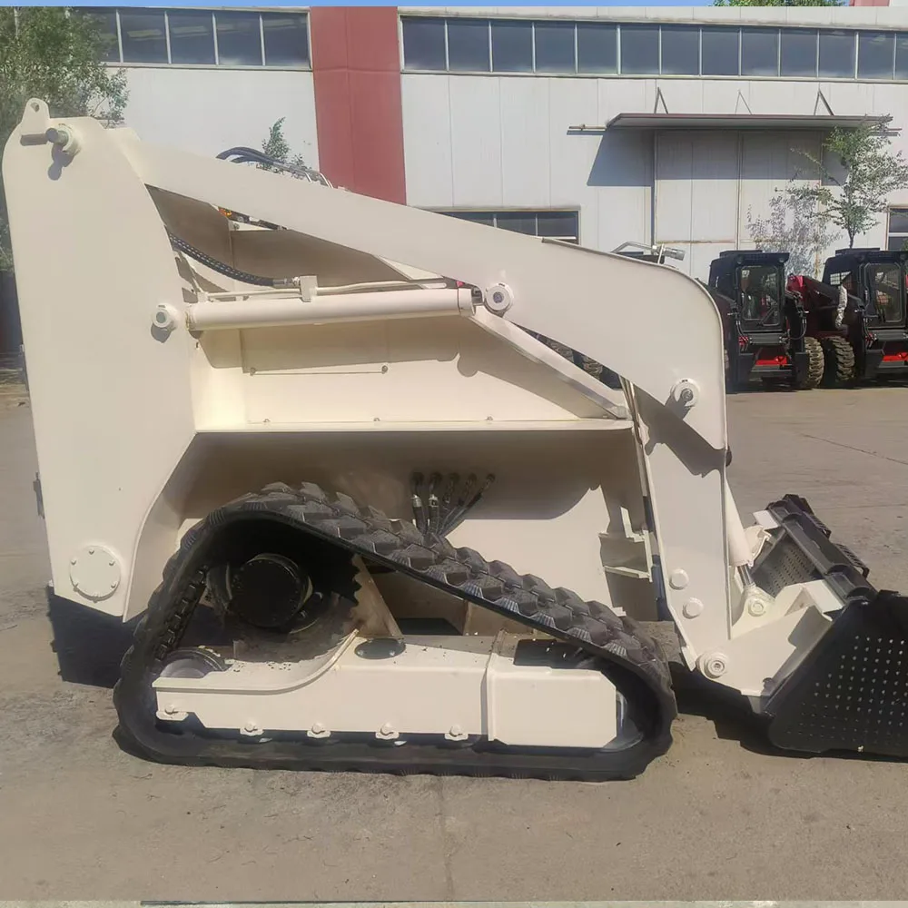 DIESEL POWERED REMOTE COMPACT LOADER USING In Wading Pool