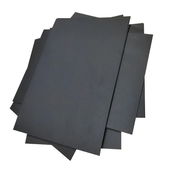 350 г/м2/400 г/м2 матовая черная крафт-бумага