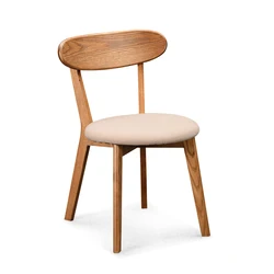 Nordic Reproduction Style Restaurant Home Furniture Armless High Back Chairs Wooden Bistro Chair