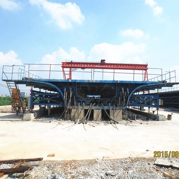 Precast box box girder prefabricated segment assembly steel formwork