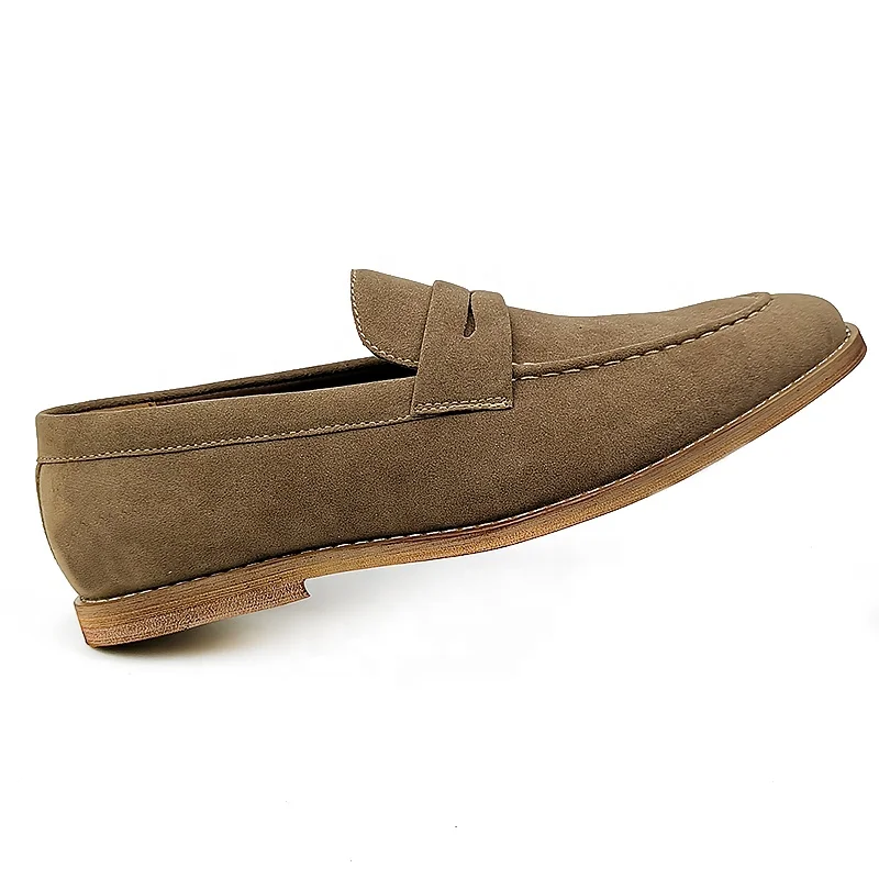 Men Stylish Leather Loafers Mens Shoes Casual Slip on Men Moccasins