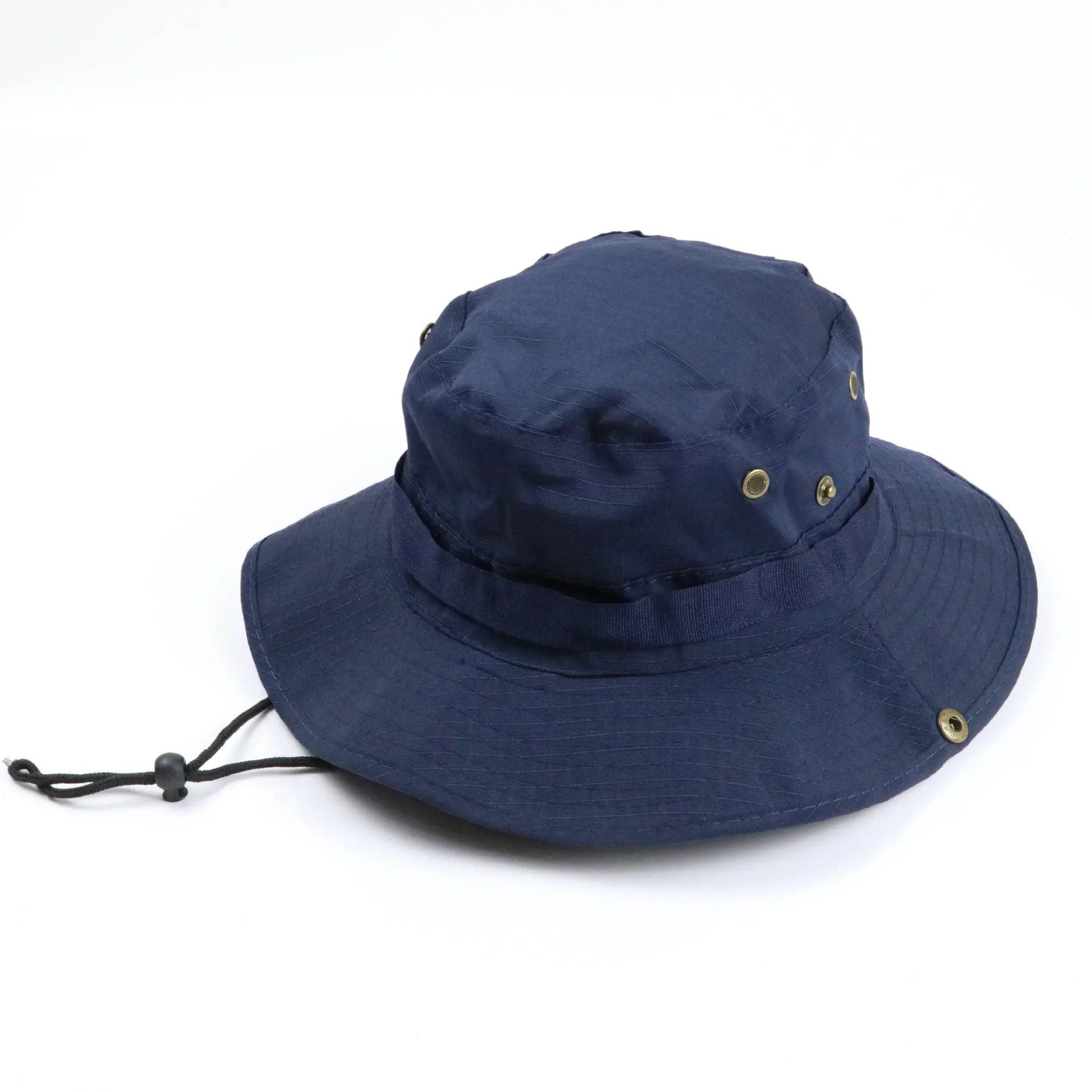 High Quality Outdoor Hiking Adventure Safari hat Wide brim Mens Fisherman Cap Custom Bucket Hat with String