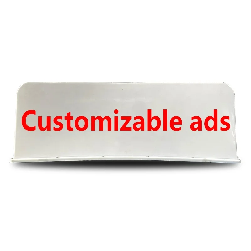 High quality different color light box waterproof led light strips taxi top light/printing available