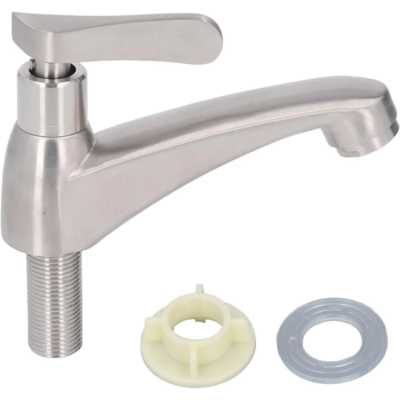 NES-DF65 Basin faucet Bathroom toilet faucet 304 stainless steel brushed