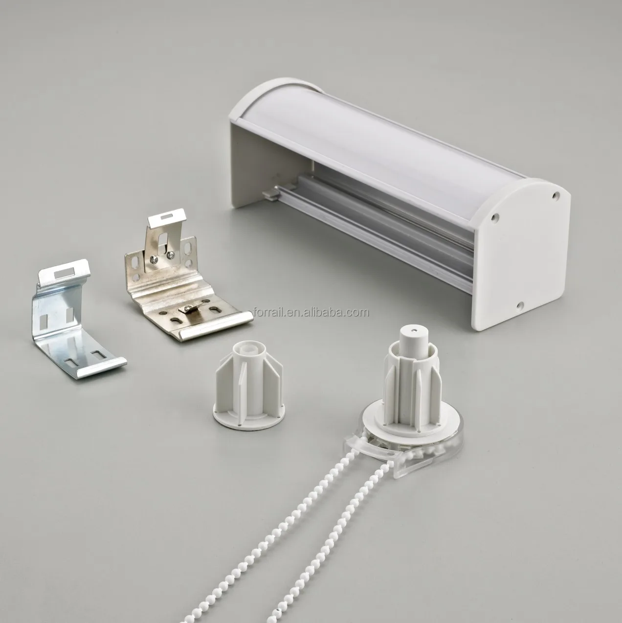 Cordless Zebra blinds mechanisms & forrail blind components
