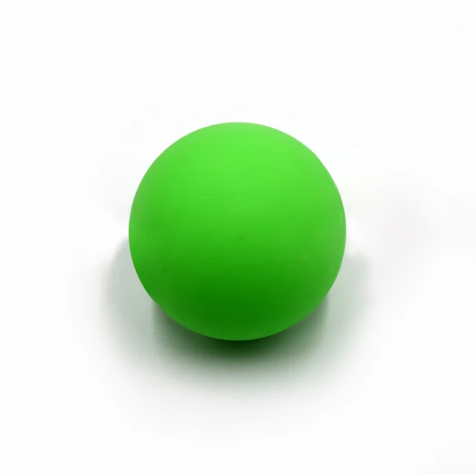 Wholesale Greaseless Custom Colorful Rubber Lacrosse Massager Ball In Net Single Gym For Sore Muscles Myofascial Release