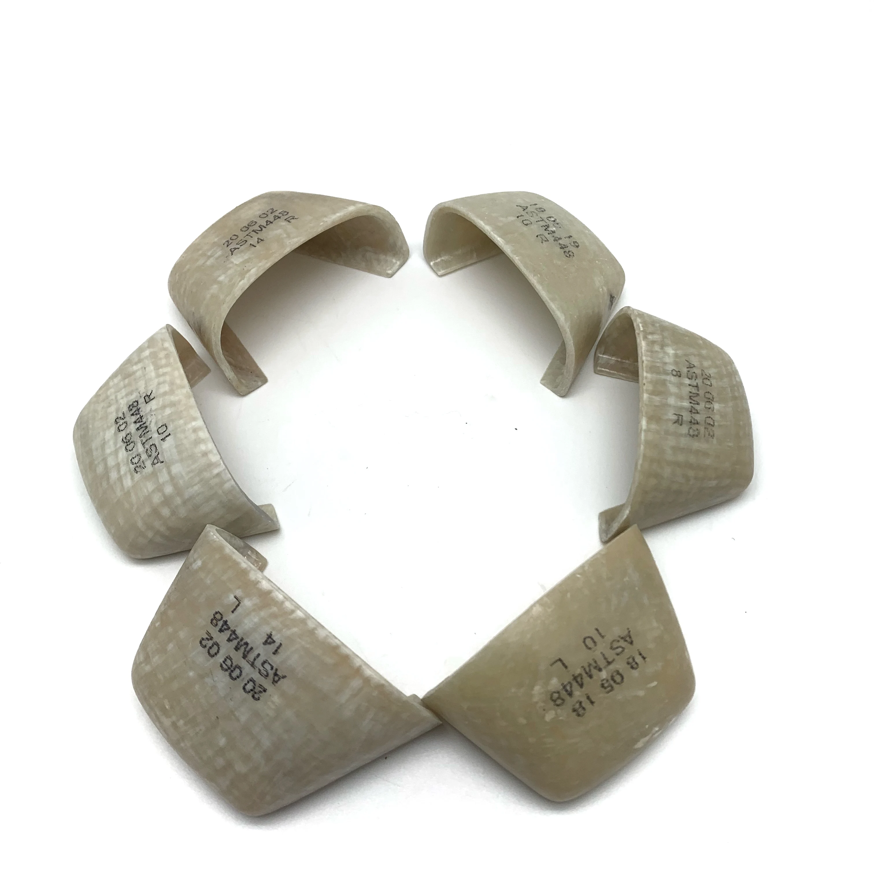 toe insert safety shoes parts accessories square fiber composite toecap