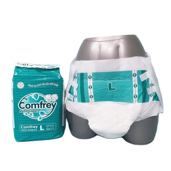 
Cheap High Quality Economy Leakage Proof Adult Diaper Elder Adult Pants Diaper Factory 