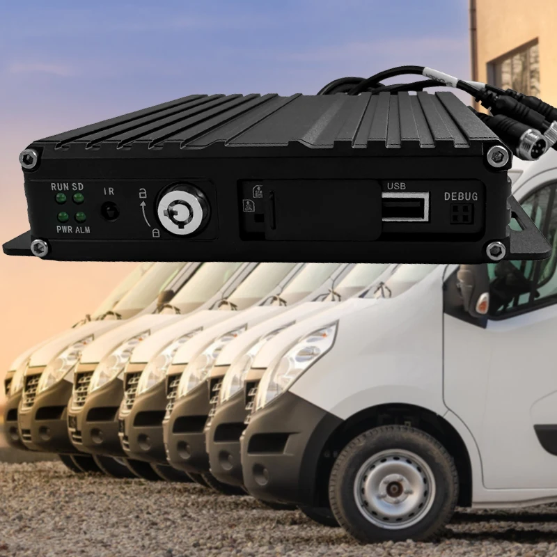 H.265 4CH MDVR 1080P 4G WiFI GPS Mobile vehicle DVR camera car CCTV System For Van/Taxi/Bus/Truck/Car