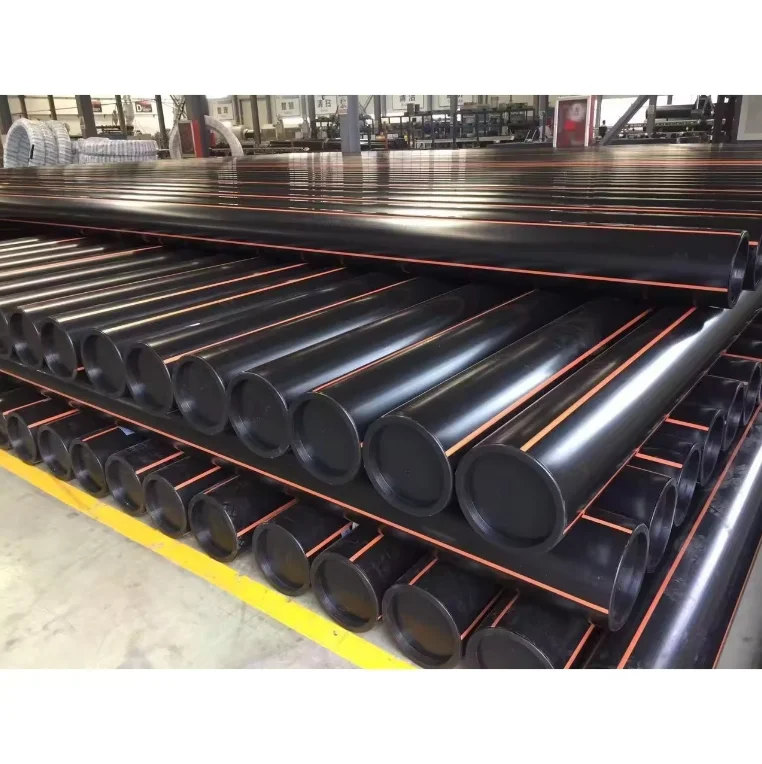 PE Gas Pipeline System HDPE Pipe DN20mm-630mm Buried Gas Pipeline Tube