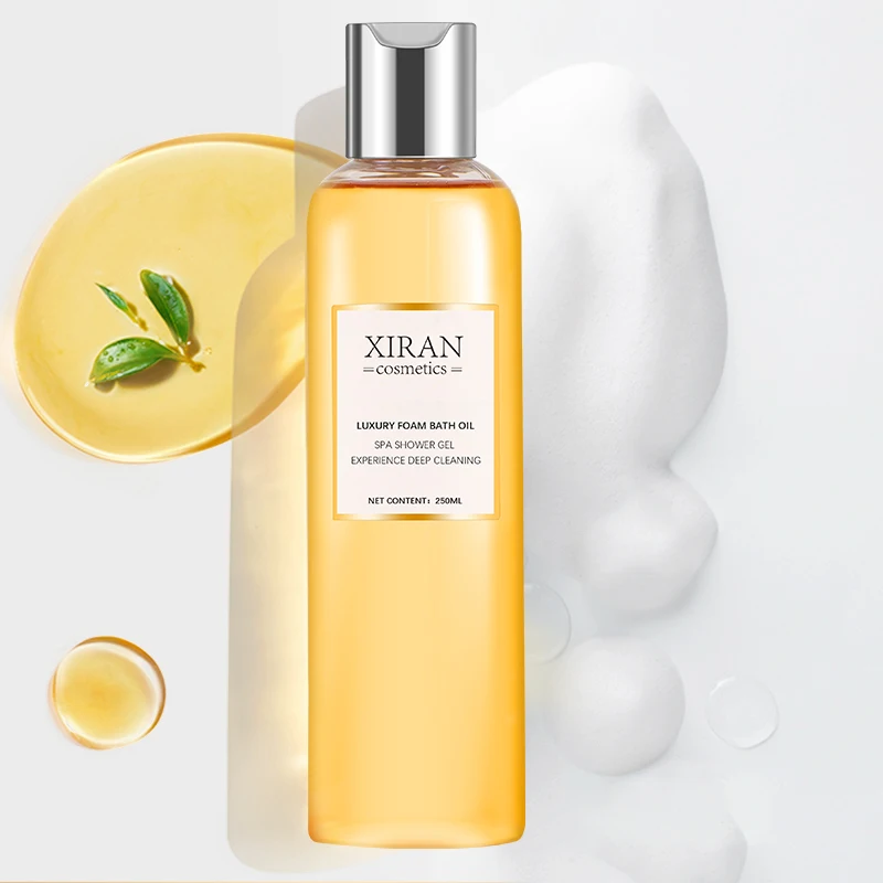 OEM Muscle Relief Foaming Bath Essential Oils & Body Wash with Eucalyptus, Spearmint and Cooling Menthol Bath Oil