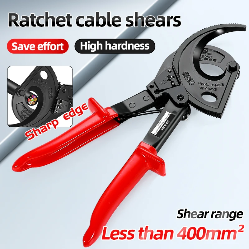 DAJATOOLS HS-520A резак для кабеля из меди и алюминия 240 мм ²